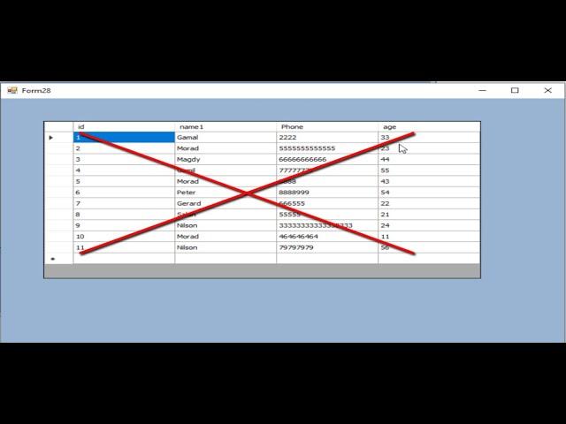 Visual Basic.net: Clear data in datagridview