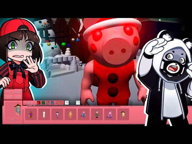 Дом САНТЫ и СНЕГОВИКА у Свинок ПИГГИ в Роблокс! Новая зимняя карта Piggy в Roblox