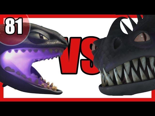 SKRILL VS NIGHT FURY. The dragons battle