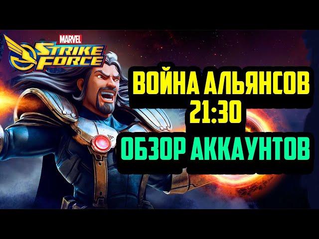 Стрим - MSF - Война Альянсов\Обзор Аккаунтов