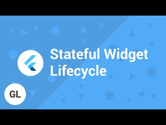 How Flutter's Stateful Widget Lifecycle works