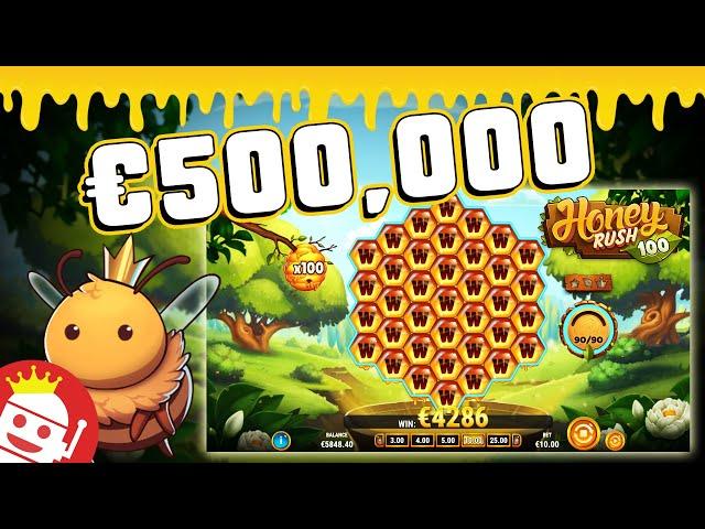  HONEY RUSH 100 (PLAY'N GO)  50,000x MAX WIN TRIGGER!