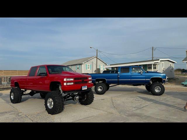 Huge crew cab 88-98 Chevy 3500 solid axle build