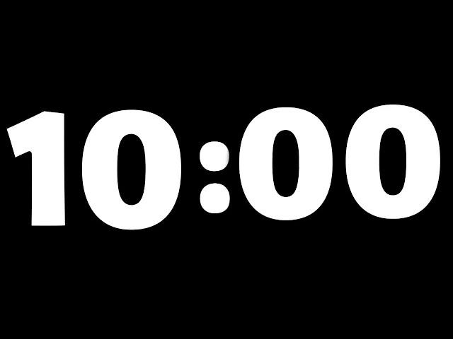 ⏳ 10 Minute Timer | Perfect for Short Productivity and Focus Sessions 