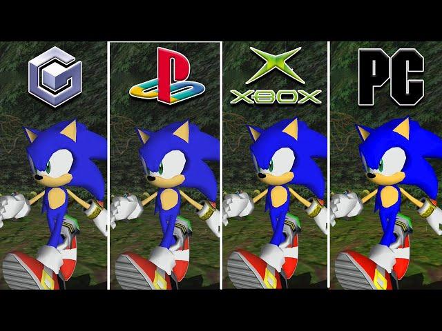 Sonic Heroes (2003) GameCube vs PS2 vs XBOX vs PC (Which One is Better?)