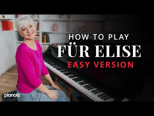 How To Play Für Elise (Easy Piano Tutorial)