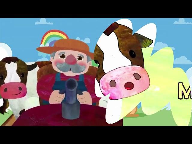 Old MacDonald had a blast & El viejo MacDonald se lo pasó genial | Nursery Rhymes | Canciones