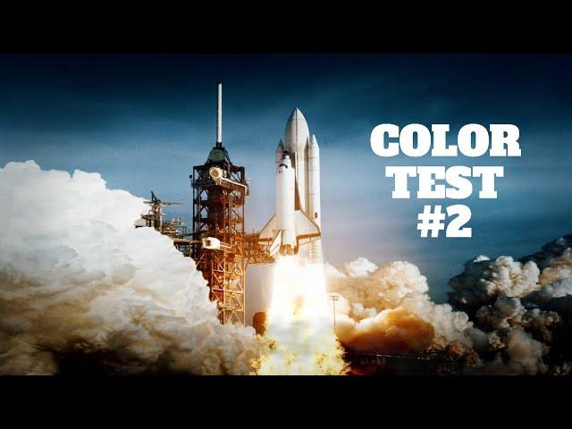 4K Color Test 2 - SPACE JOURNEY 4K60FPS