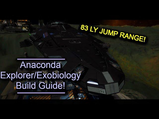 Anaconda Exploration Build Guide | Elite Dangerous [FCO update 2024]