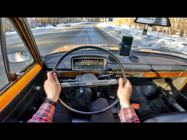 1981 LADA 21013 1.3 MT - POV TEST DRIVE