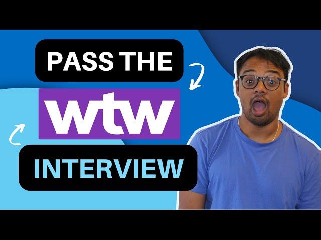 [2022] Pass the Willis Towers Watson Interview | WTW Video Interview