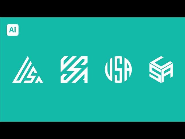 Design a Monogram Logo in Illustrator