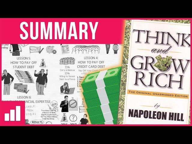 Think and Grow Rich by Napoleon Hill - How to Be Rich ► Animated Book Summary