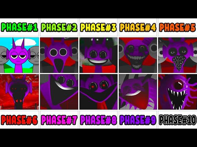 All New Phases in Incredibox Sprunki - Phase 1 VS Phase 2 VS Phase 3 VS Phase 4 VS Phases 5-10