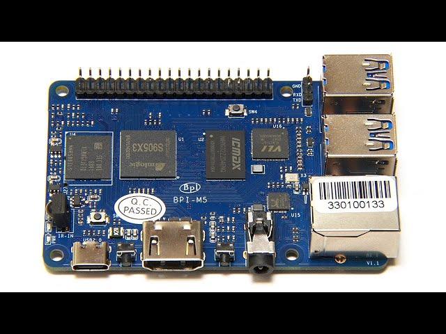 Banana Pi M5: ARM SBC with eMMC