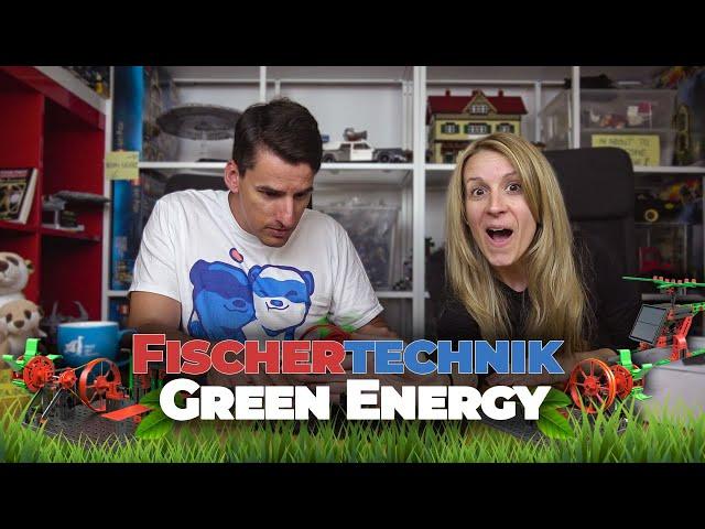 Stef und Thomas entdecken Fischertechnik - 14-in-1 Green Energy Set