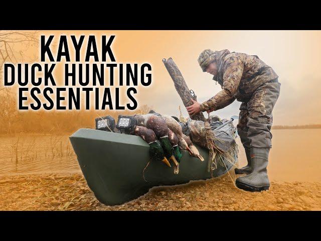 Essential Items For Kayak Duck Hunting