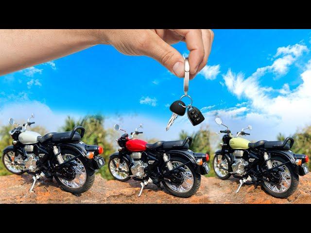 1:15 Scale model Royal Enfield Classic 350 Miniature | Collectible | diecast model  