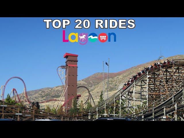 Top 20 Rides at Lagoon