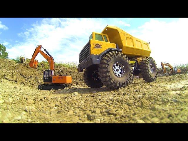 RC ADVENTURES - GOLD Mining Radio Control Construction Site