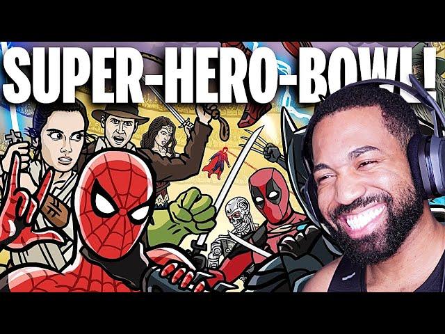 SUPER HERO BOWL! - REACTION!