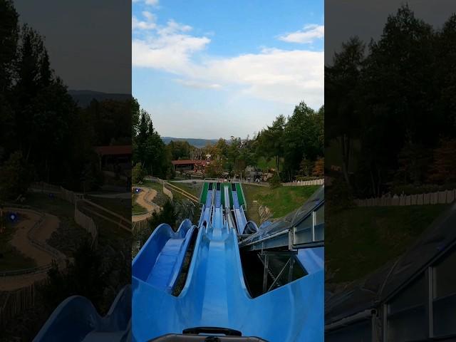 NEW Water Slide at Fort Fun Abenteuerland! Yakaris rutschige Wasserfälle! #amusementpark #slide