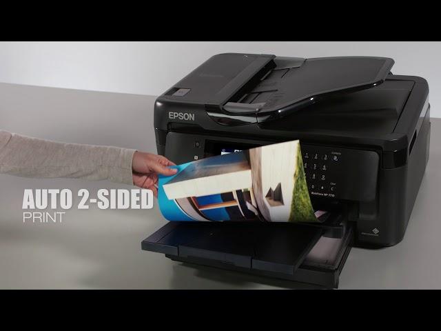 Epson WorkForce WF-7710 All-in-One | Take the Tour of the Wide-Format Printer