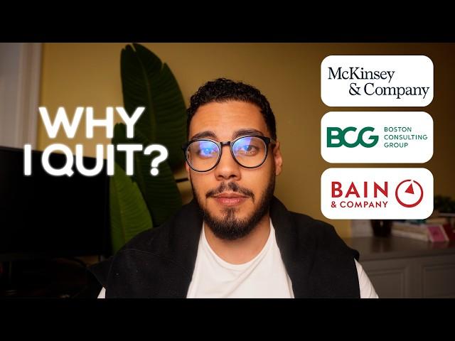 How to get a Job at McKinsey, BCG, and Bain (and why I quit!)