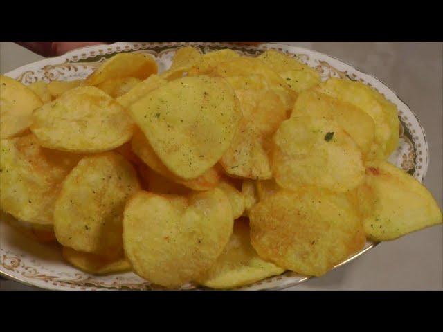 Чипсы домашние. Самый вкусный и простой рецепт! Potato Chips