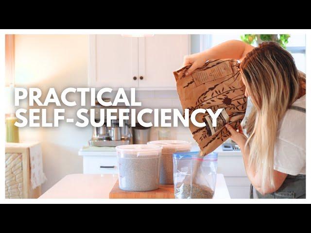 Simple Self-Sufficiency Anyone Can Attain | 5 SKILLS FOR A MORE SELF-SUFFICIENT LIFE