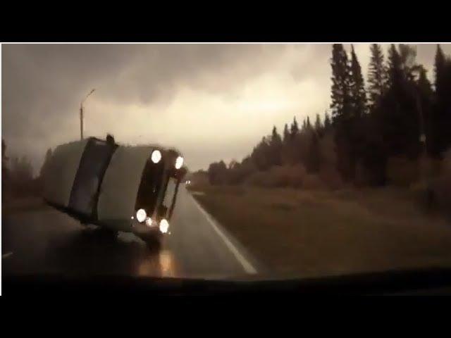 Car Accident in Russia - Head-on Collision