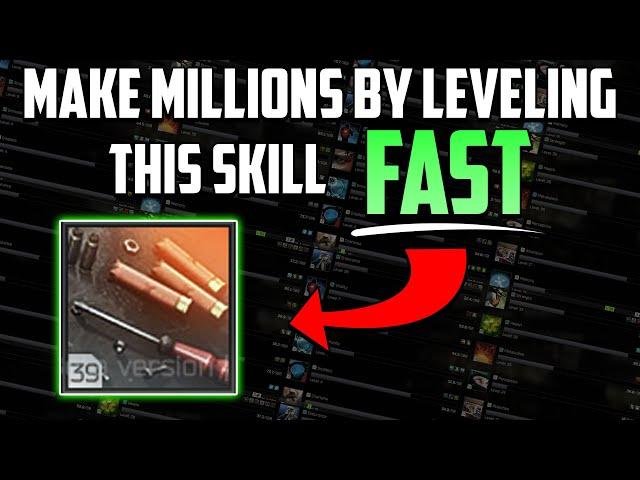 Here's how leveling the Crafting Skill FAST will make you MILLIONS // Escape from Tarkov