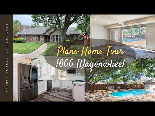 Plano Tx homes for sale with pool | Plano Home Tour | SOLD