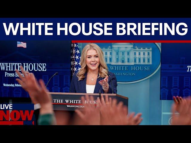 FULL: President Trump Press Secretary Karoline Leavitt holds White House Briefing