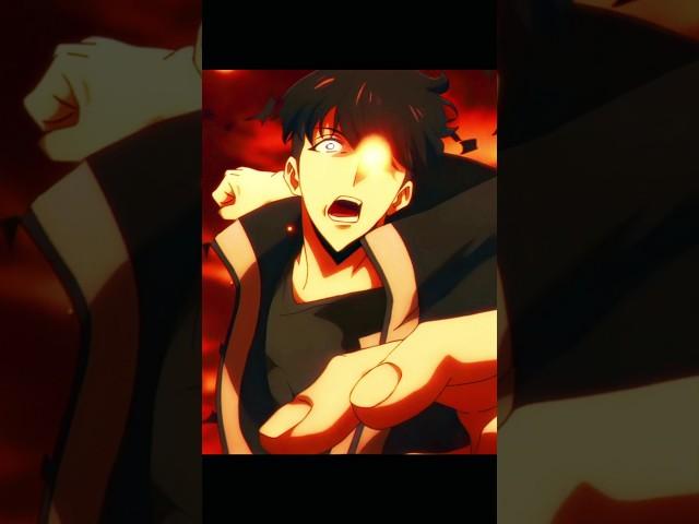 Badass Shadow Monarch!!   #shorts #anime #sololeveling