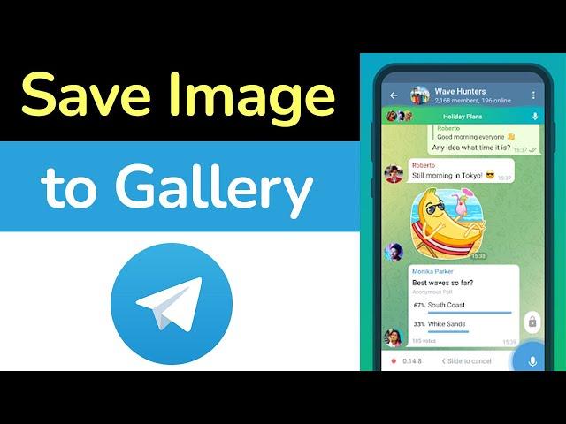 How to Save Image to Gallery on Telegram App?