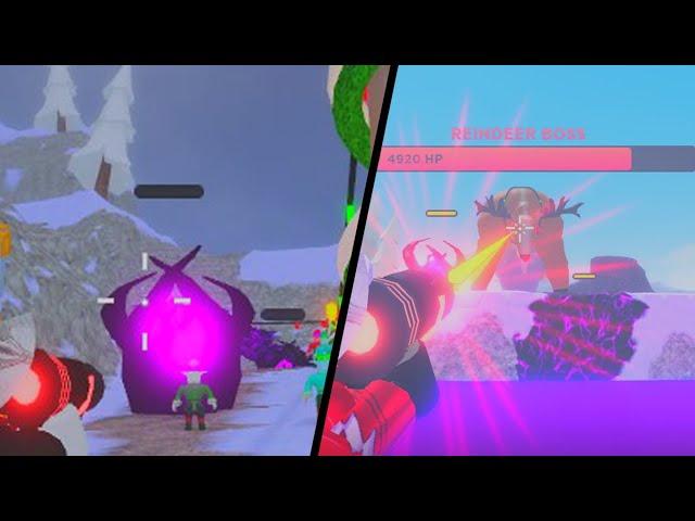 Easiest way to complete Mad city christmas bossfight with a glitches. / Mad City Glitches.