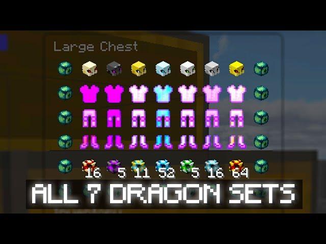 Ranking ALL Dragon Armor in Hypixel Skyblock