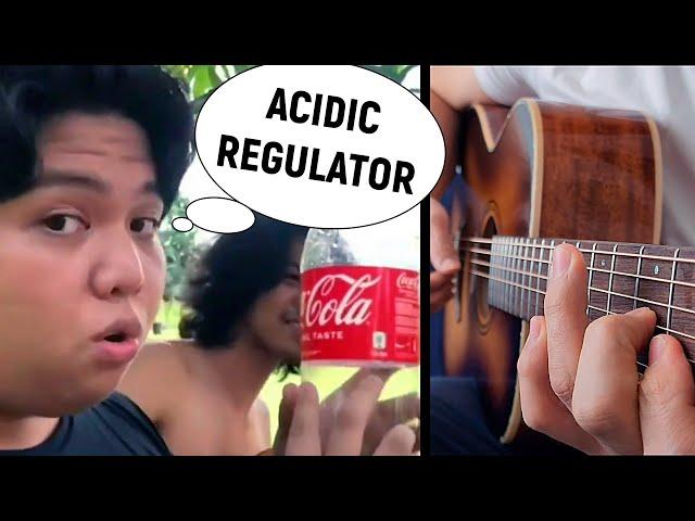 The guy sings the Coca Cola label and accidentally made a masterpiece