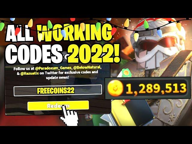 ALL WORKING CODES FOR TOWER DEFENSE SIMULATOR IN DECEMBER 2022! ROBLOX TOWER DEFENSE SIMULATOR CODES