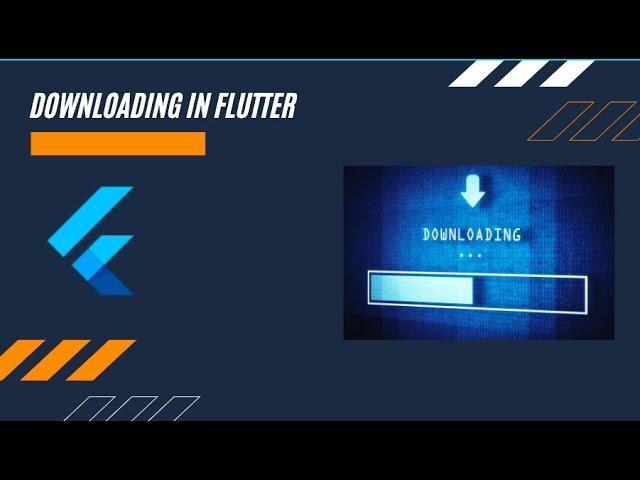 Flutter: Downloading files in flutter