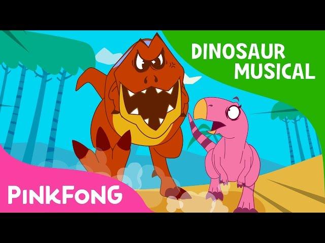 The Diary of T-Rex, the Hunter | Dinosaur Musical | Pinkfong Stories for Children