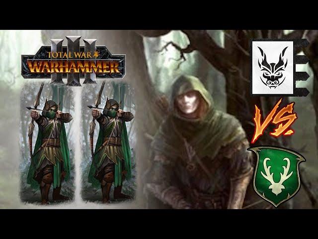 Insane Wood Elf Ambush | Wood Elves vs Grand Cathay - Total War Warhammer 3