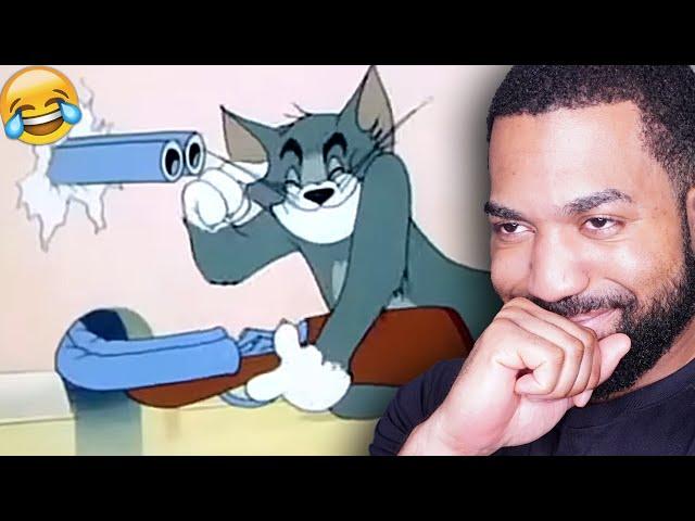 Tom and Jerry painful moments but I can't laugh....