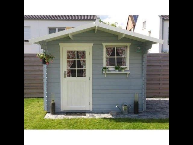 Gartenhaus aus Holz zum selber bauen unser Modell: Finn Art Schweden 17