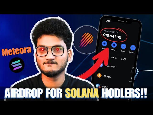 METEORA - FARM AIRDROP WHILE HODLING SOLANA | QUICK GUIDE TUTORIAL