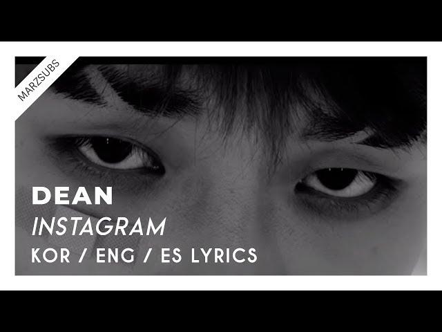 DEAN - Instagram // Lyrics - Letra