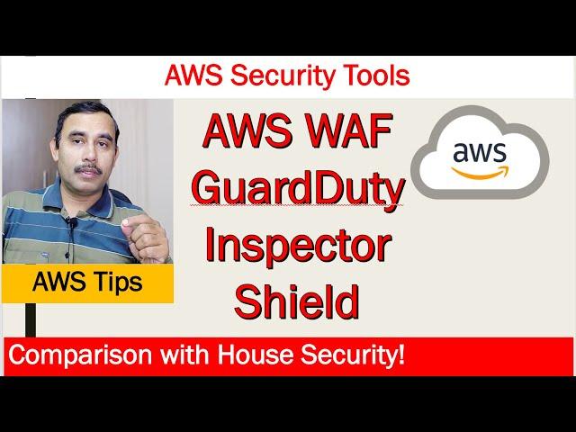 AWS Security Tools Shield, WAF, GuardDuty, Inspector - How they work