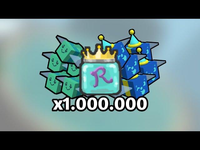 DEFINITELY CHANGING TO BLUE HIVE WITH 1,000,000 JELLY!! (Bee Swarm Simulator) - Roblox