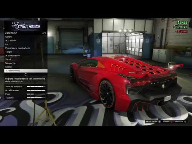 (PS4) GTA V  | Vi presento la mia Pegassi Zentorno! [By Giuse360]